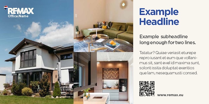 Flyer im neuen RE/MAX Design
