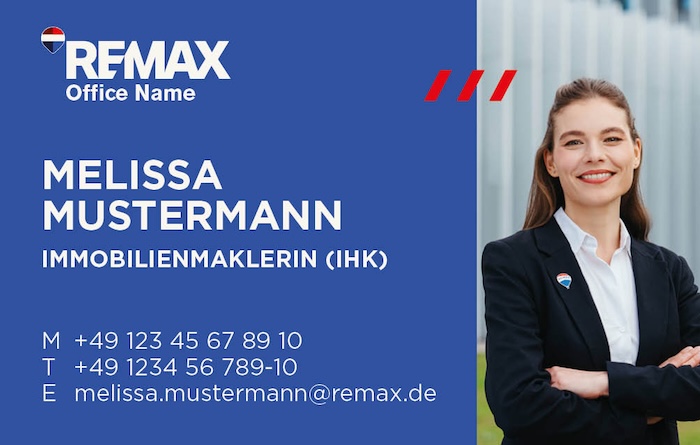 Visitenkarten im neuen RE/MAX Design